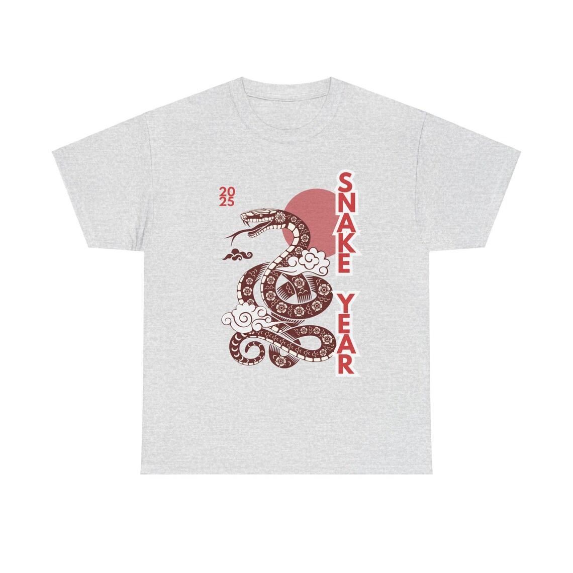 2025 Year of the Snake T-Shirt Lunar New Year Chinese Zodiac Shirt view 2