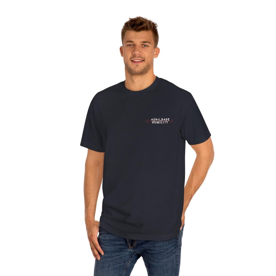 Black Tee: 'Be Humble' Inspirational Shirt view 4
