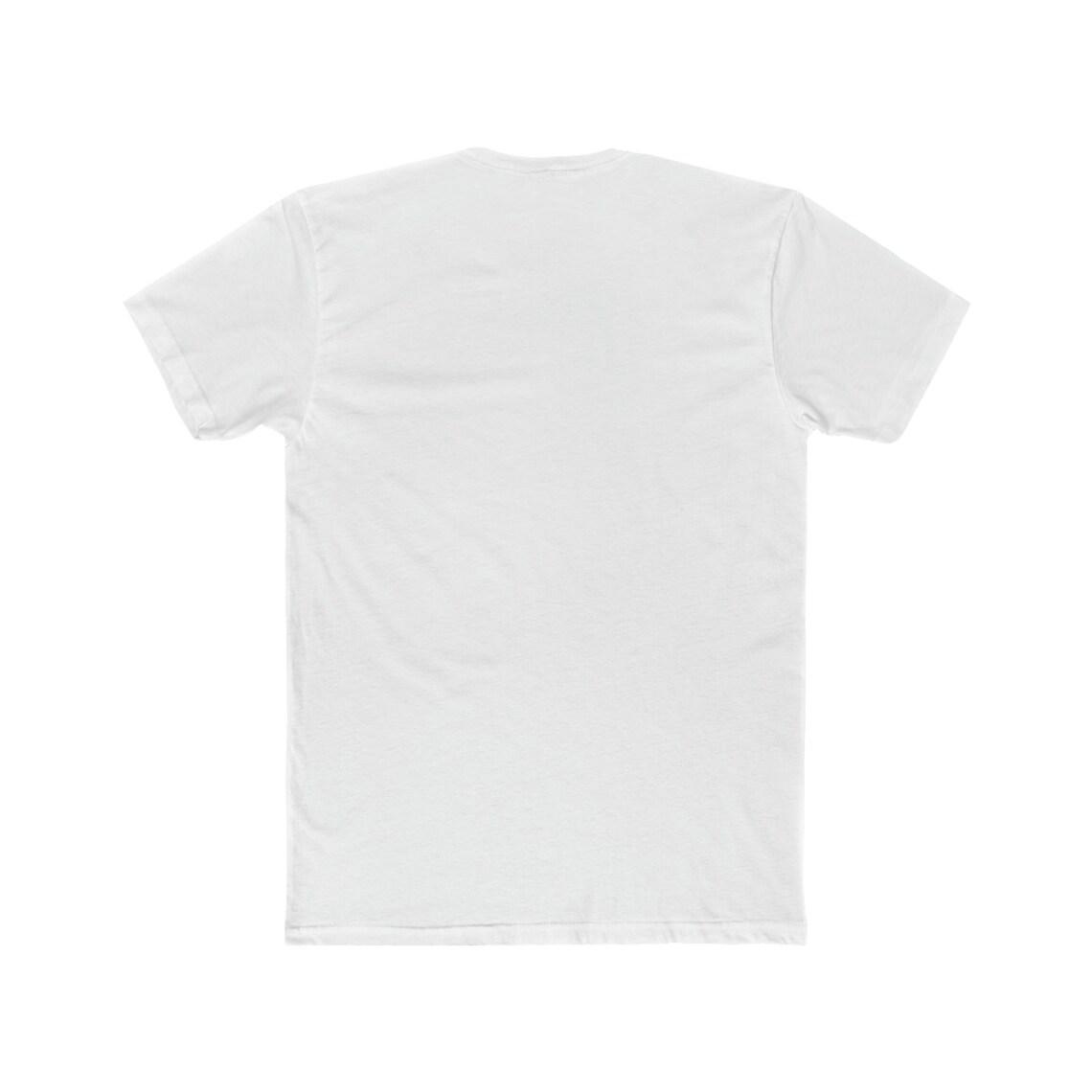 Classic White Tee Design. Unique. view 2