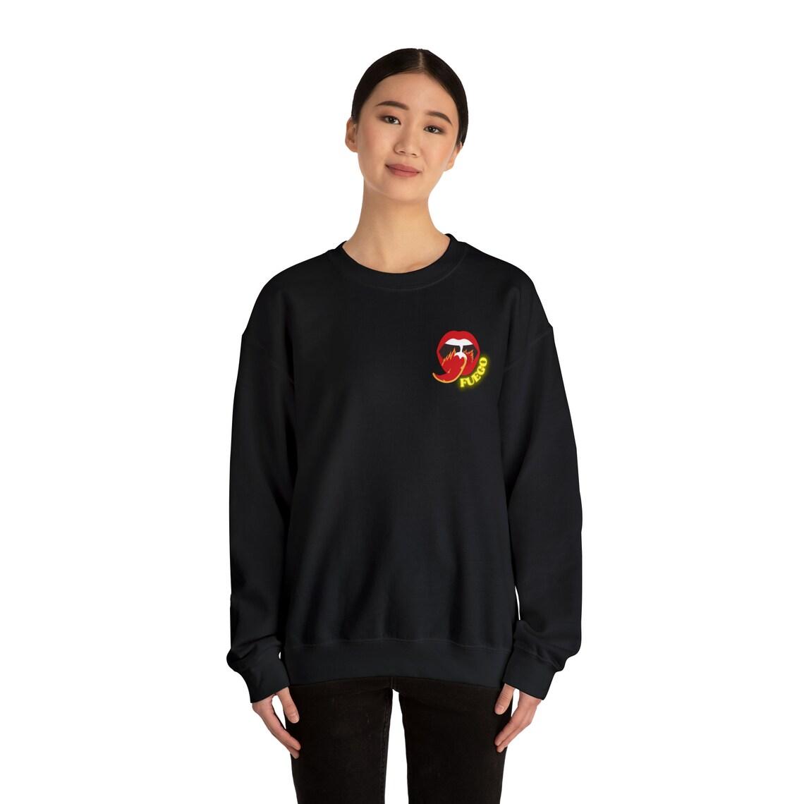 Fuego Design Crewneck Sweatshirt view 3