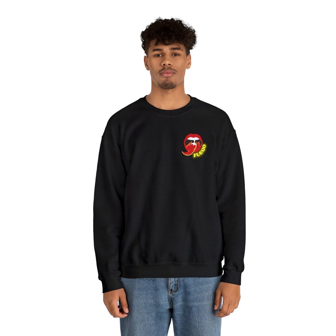 Fuego Design Crewneck Sweatshirt view 4