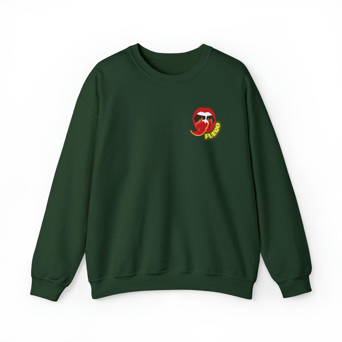 Fuego Design Crewneck Sweatshirt view 5