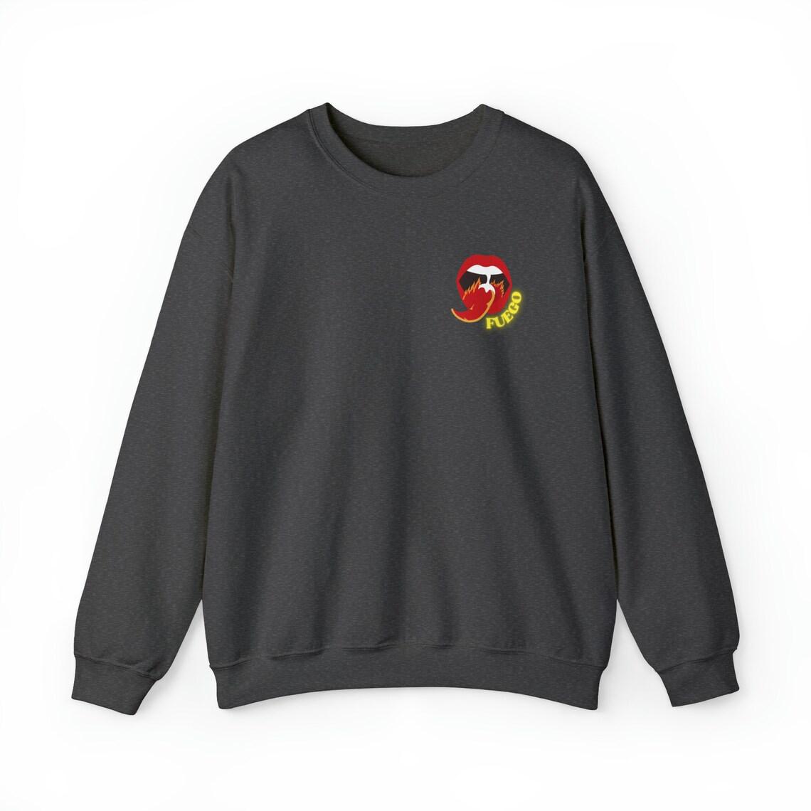 Fuego Design Crewneck Sweatshirt view 6