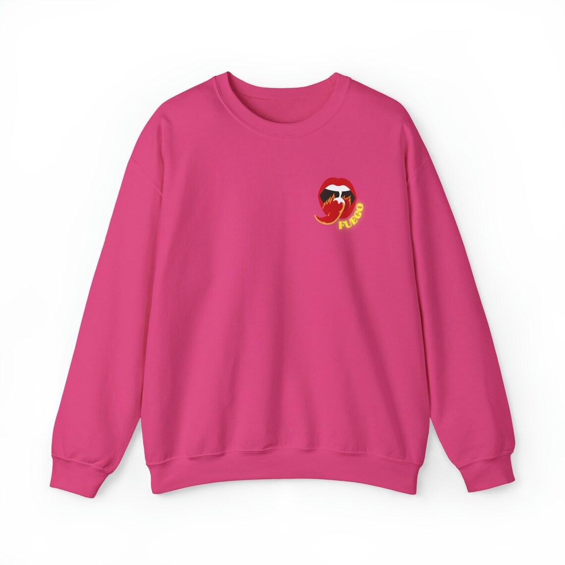 Fuego Design Crewneck Sweatshirt view 7