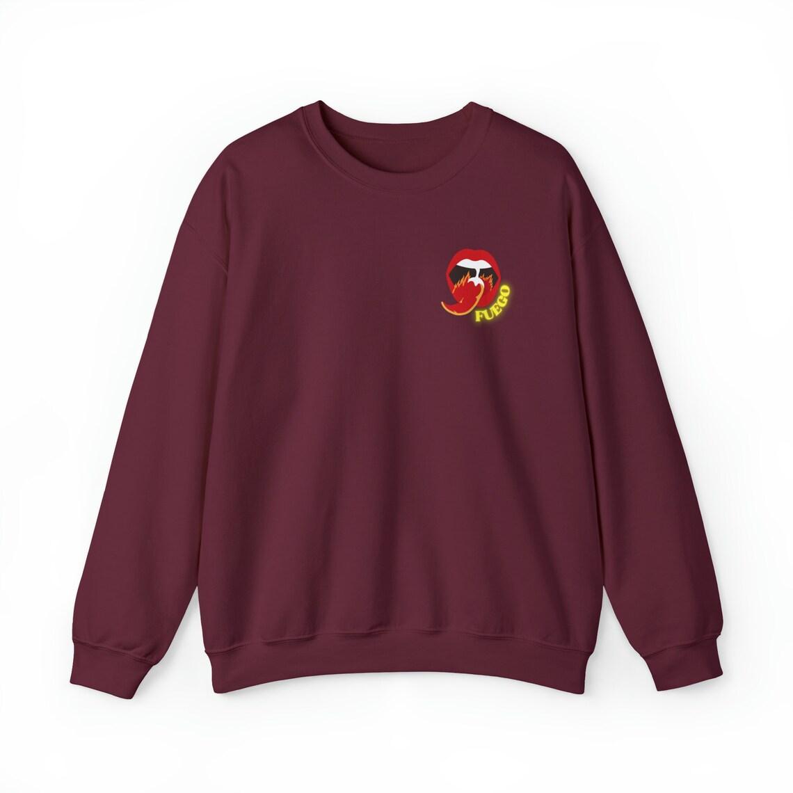 Fuego Design Crewneck Sweatshirt view 8