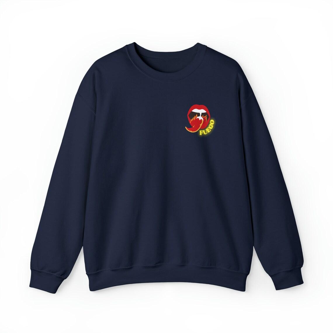Fuego Design Crewneck Sweatshirt view 9