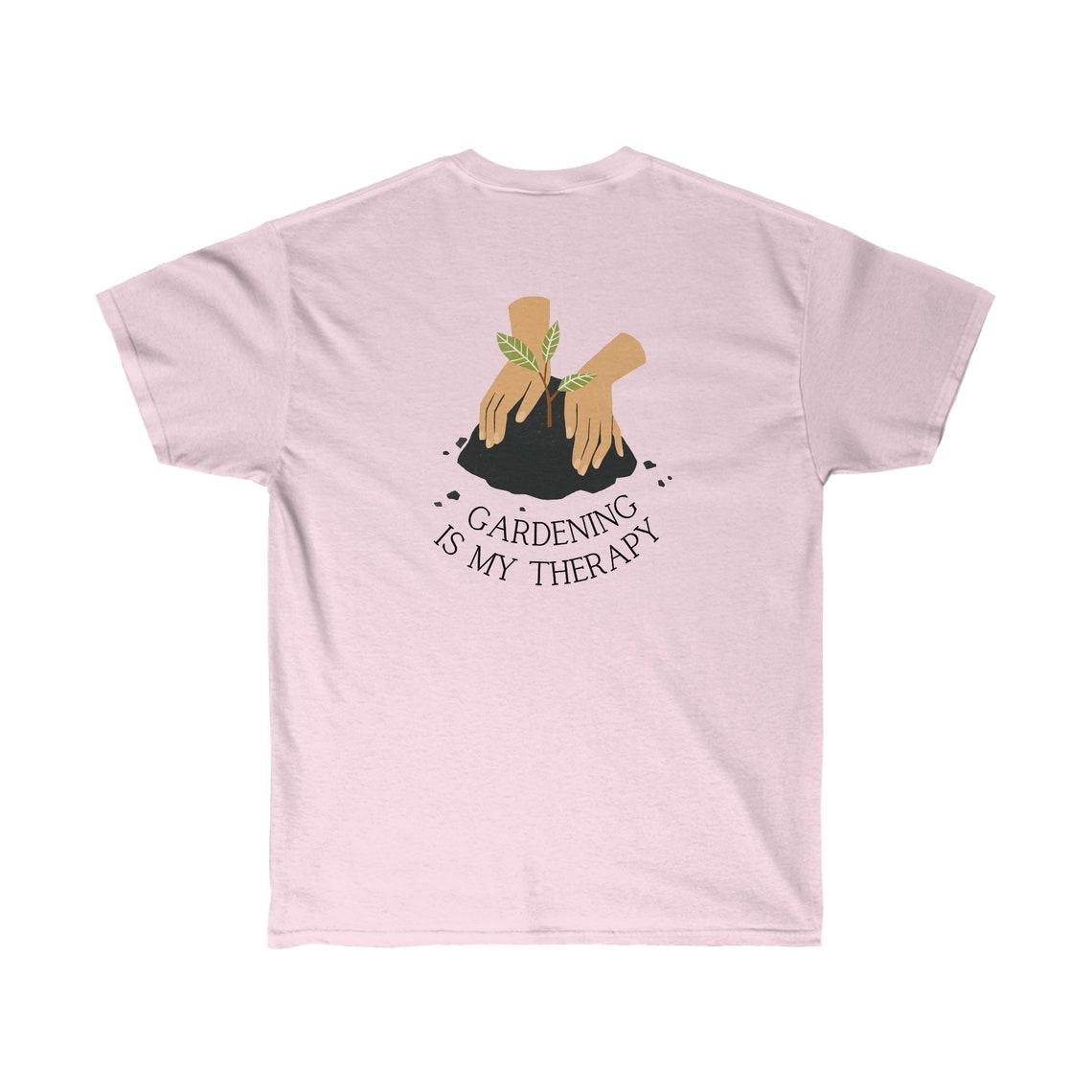 Gardening Is My Therapy Graphic Tee view 3
