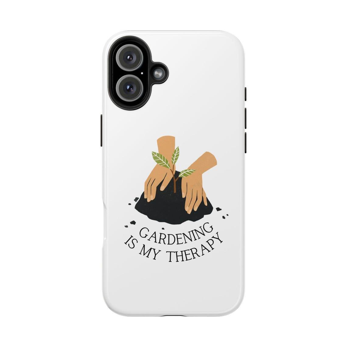 Gardening Is My Therapy Phone Cases view 10