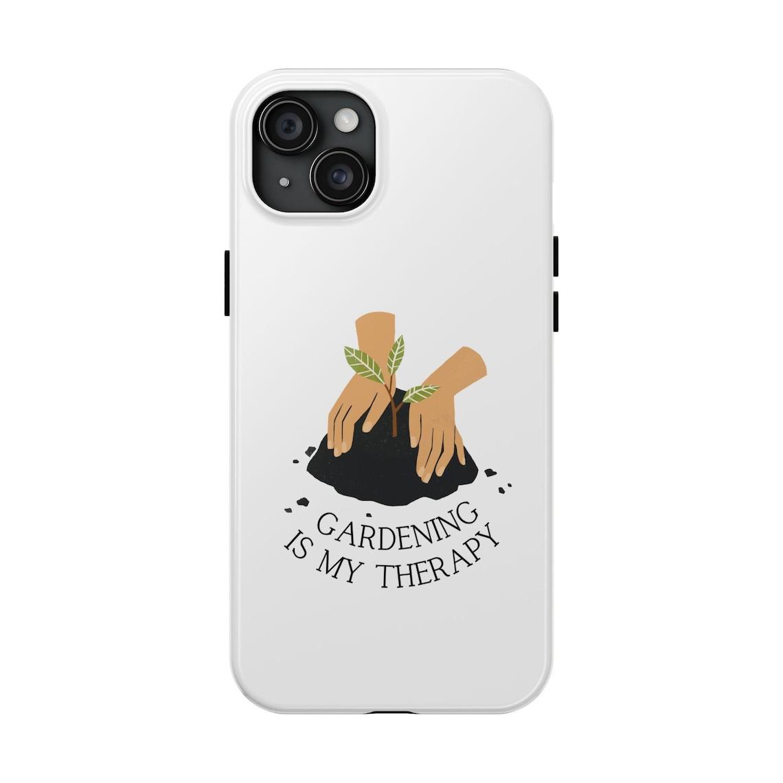 Gardening Is My Therapy Phone Cases view 3