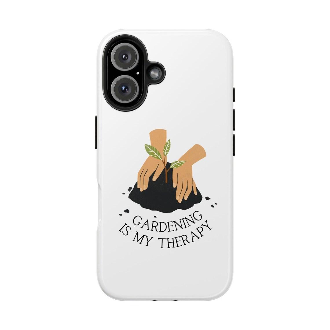 Gardening Is My Therapy Phone Cases view 9