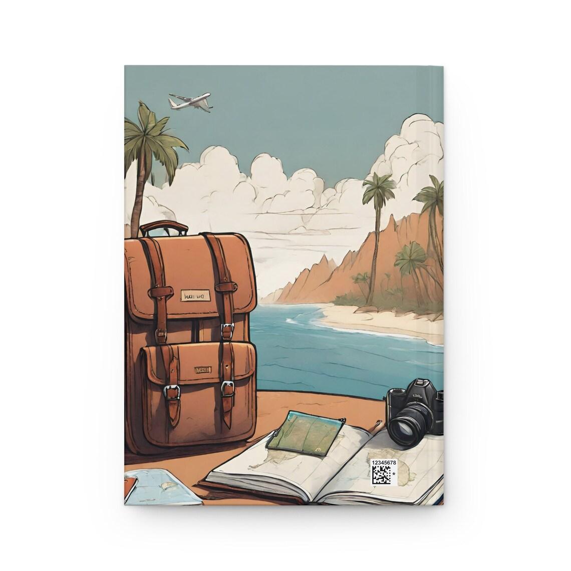 Hardcover Travel Journal – Stunning Cover Design, Adventure Companion view 2