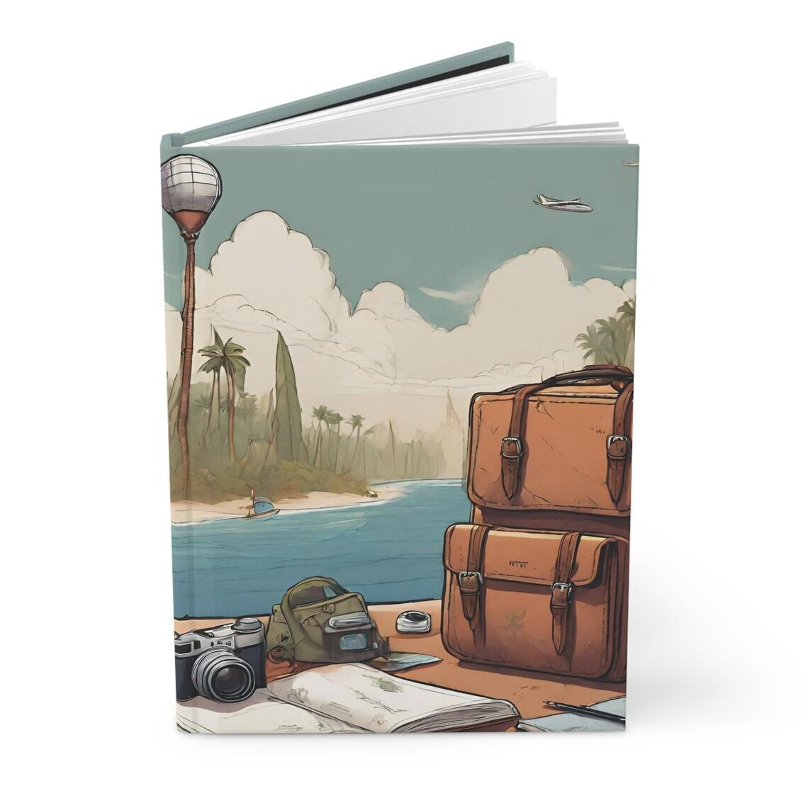 Hardcover Travel Journal – Stunning Cover Design, Adventure Companion view 3