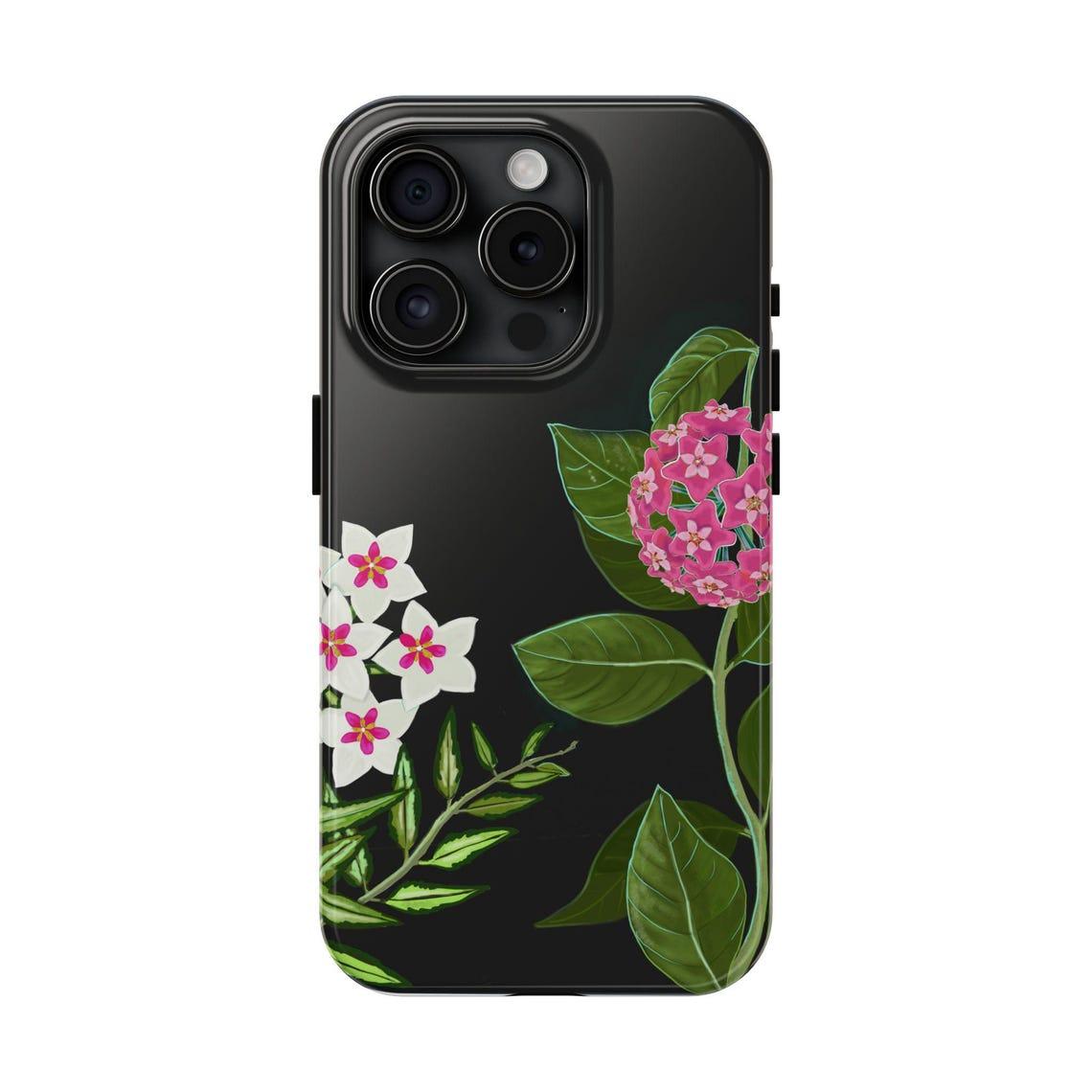 Hoya Flowers Tough Phone Cases view 2
