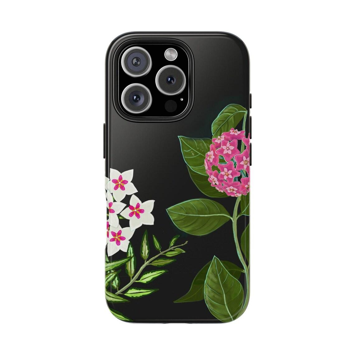 Hoya Flowers Tough Phone Cases view 7