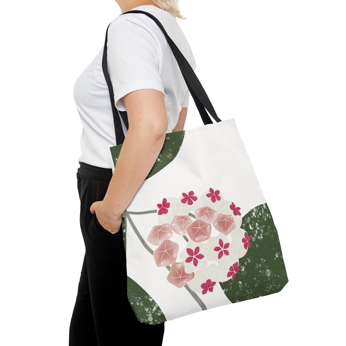 Hoya Obovata Plant Design Tote Bag
