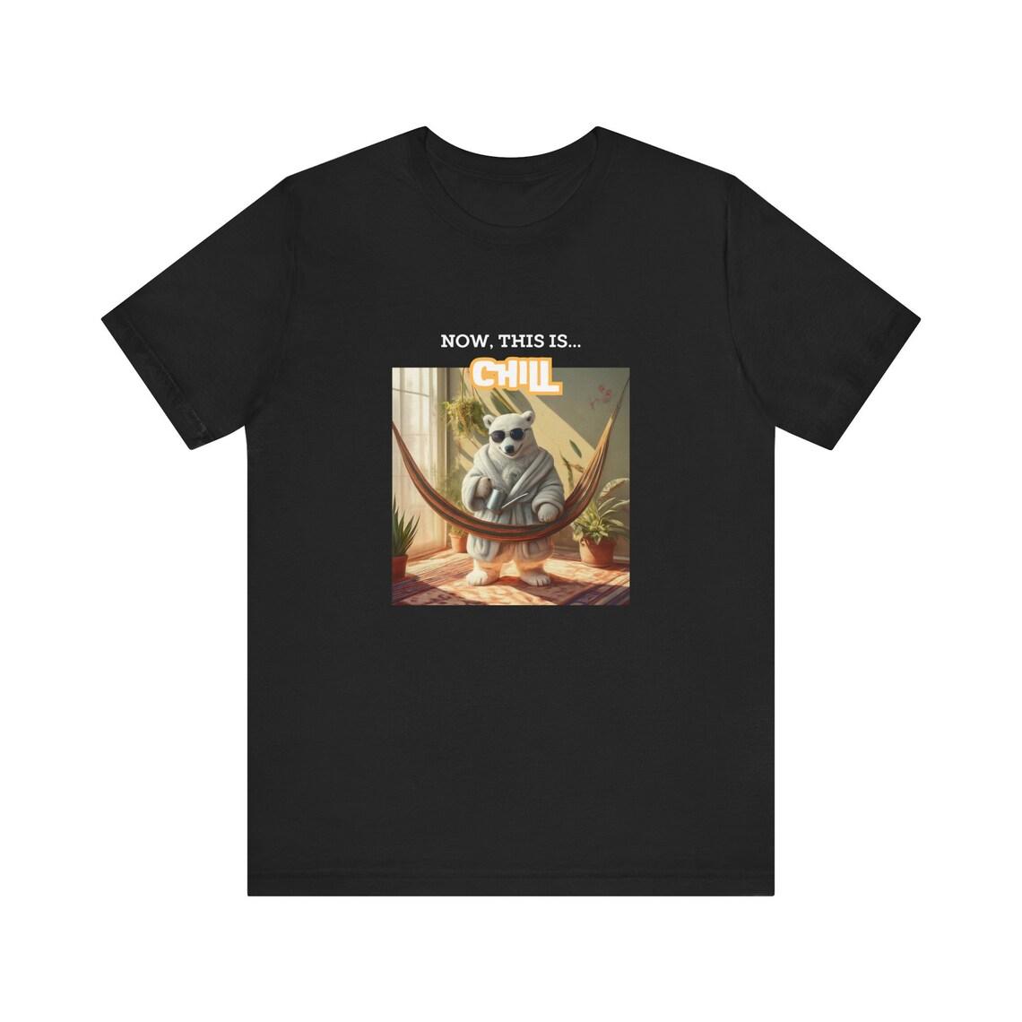 Now This Is... Chill / Polar bear, house plants design Tee