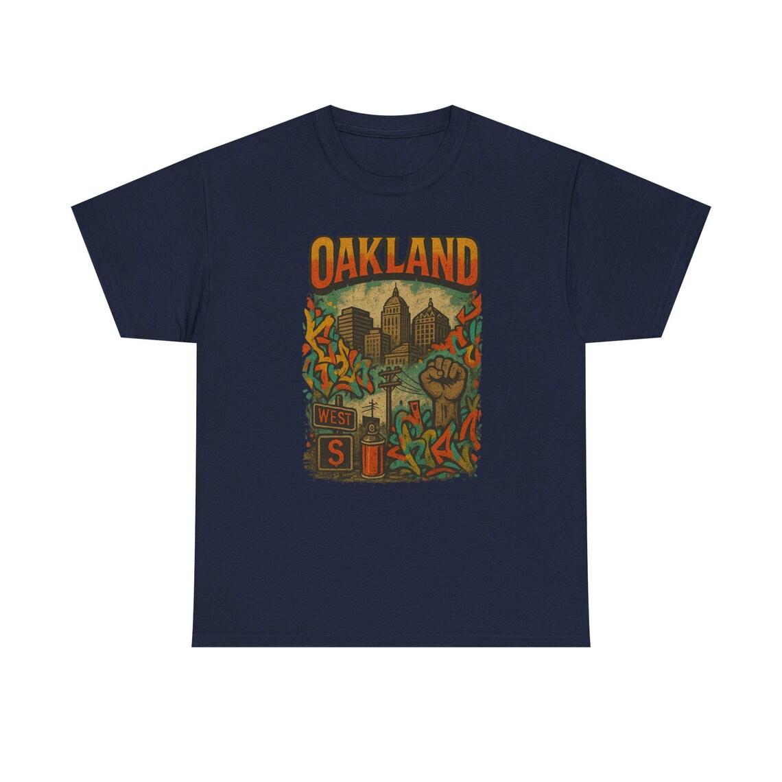 Oakland Vintage Graphic Tee view 3