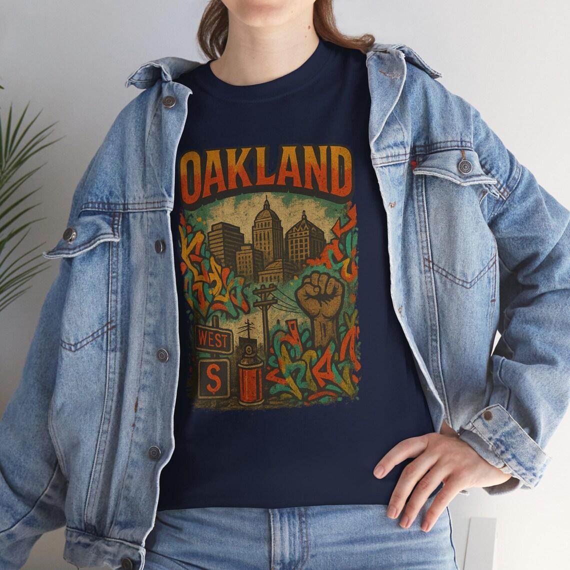 Oakland Vintage Graphic Tee view 8