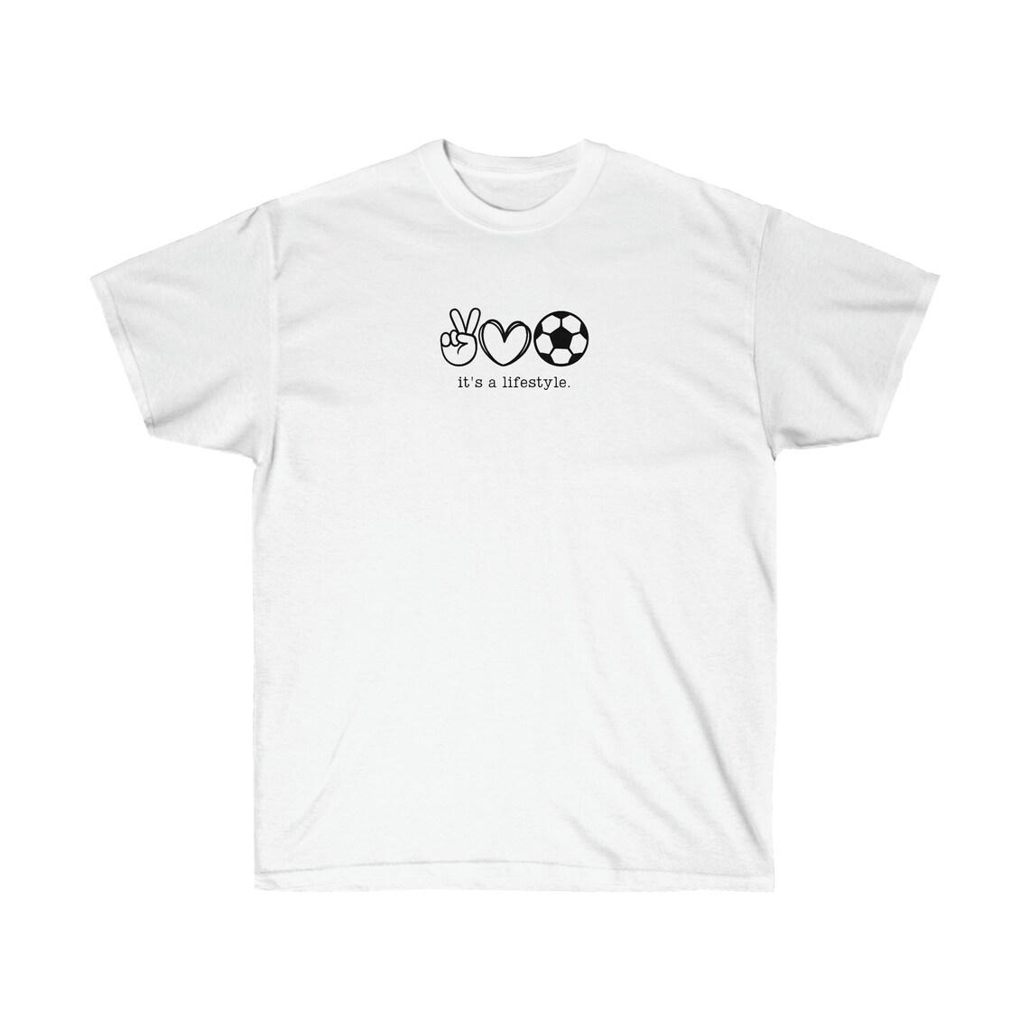 Peace, Love, & Football Tee