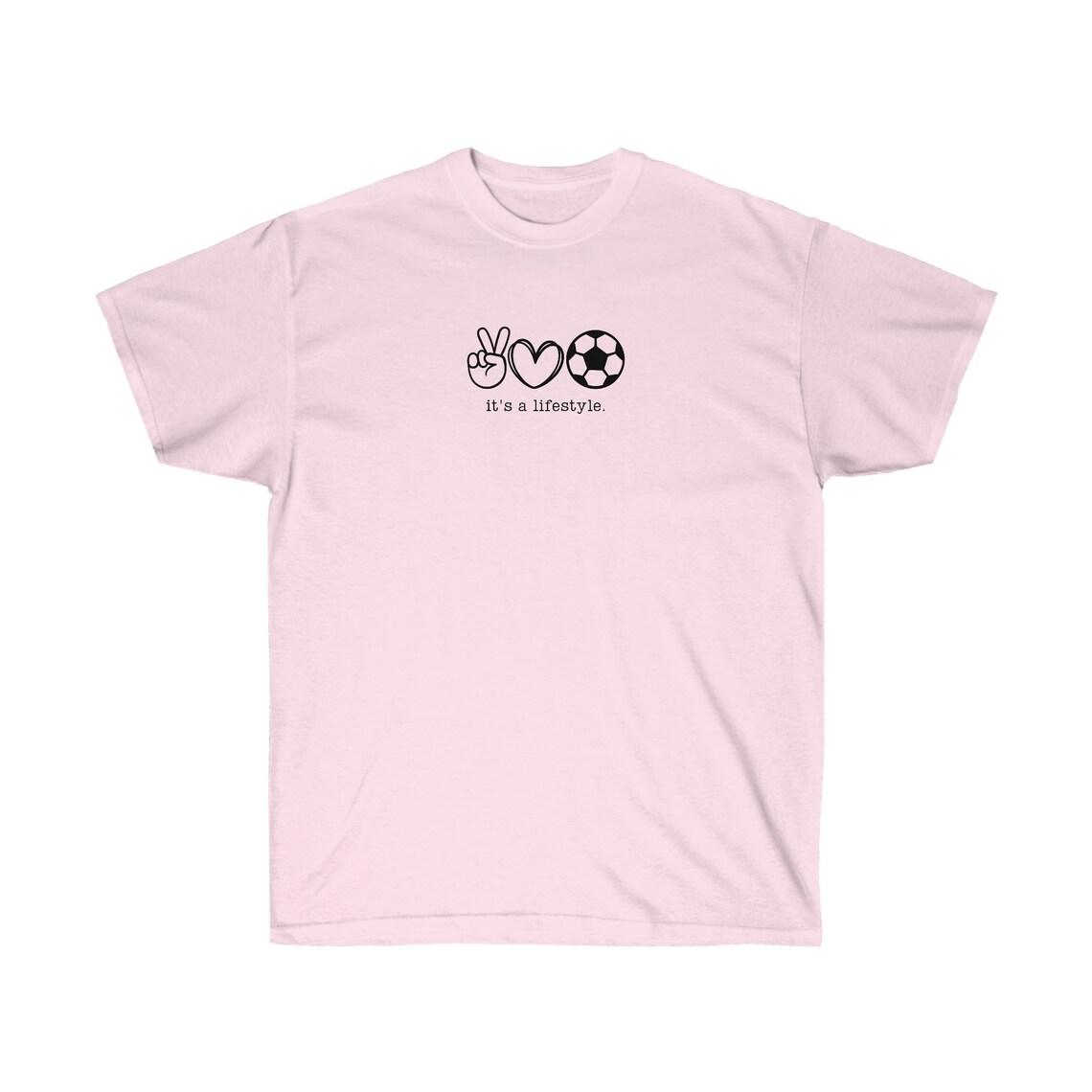 Peace, Love, & Football Tee view 3