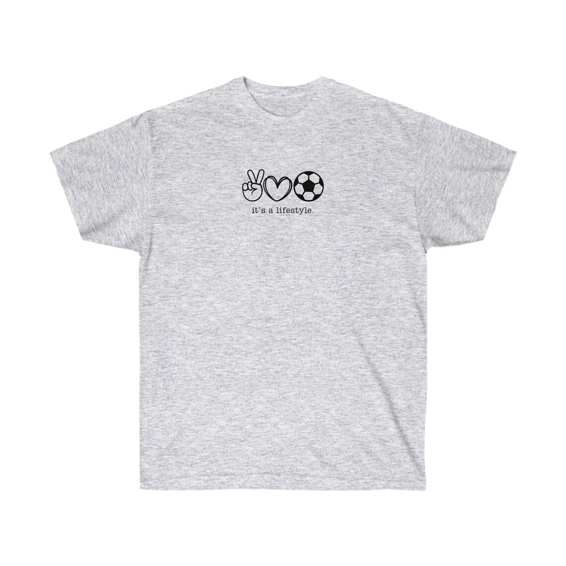 Peace, Love, & Football Tee view 5
