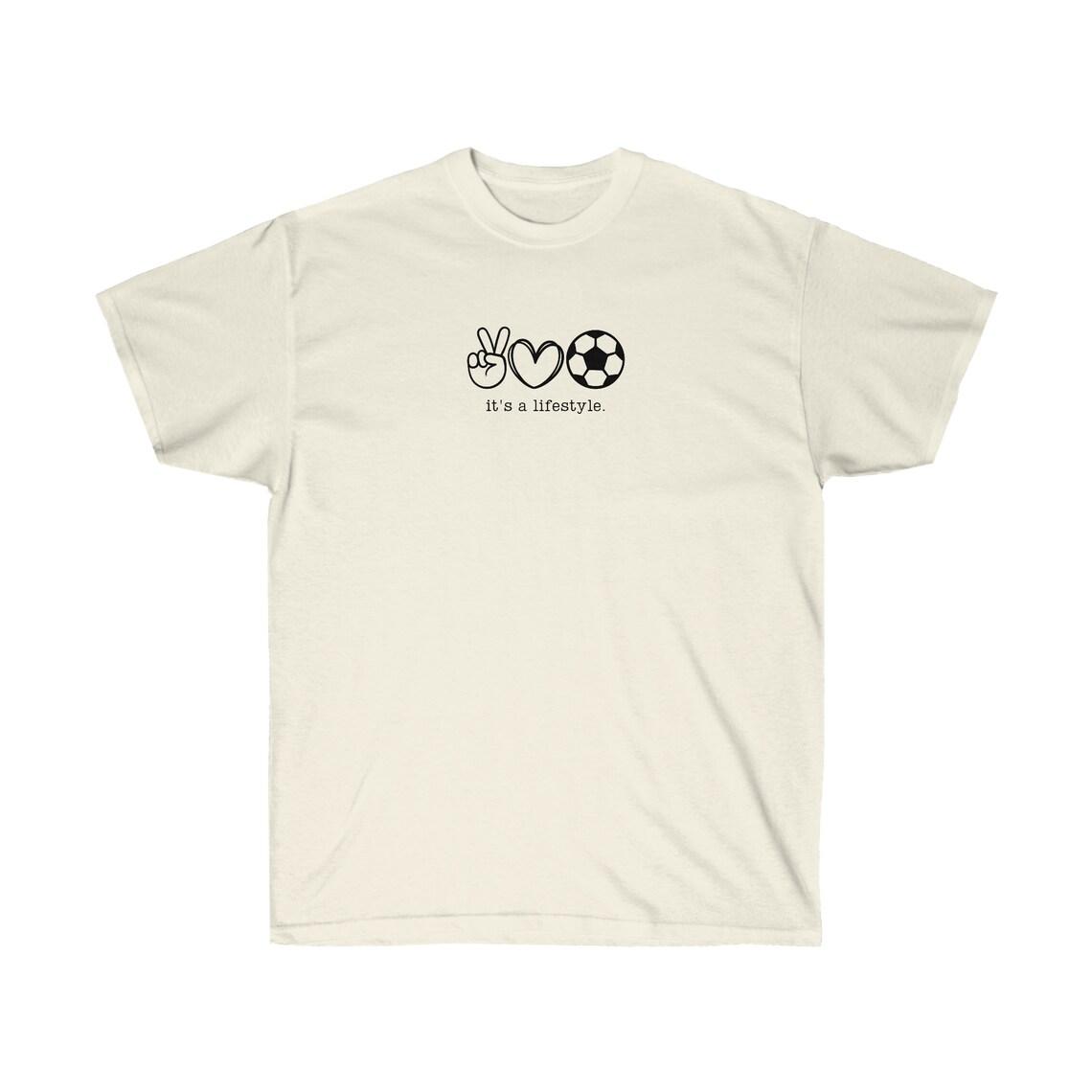 Peace, Love, & Football Tee view 7