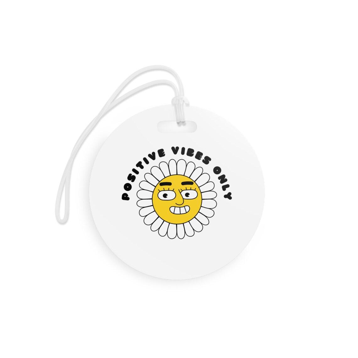 Positive Vibes Only Luggage Tags view 6