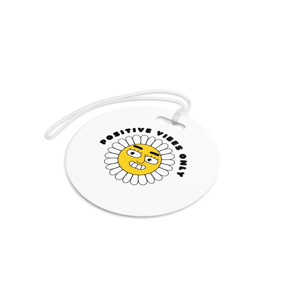 Positive Vibes Only Luggage Tags view 8
