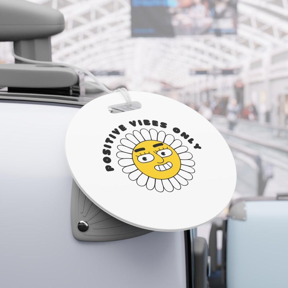 Positive Vibes Only Luggage Tags view 9