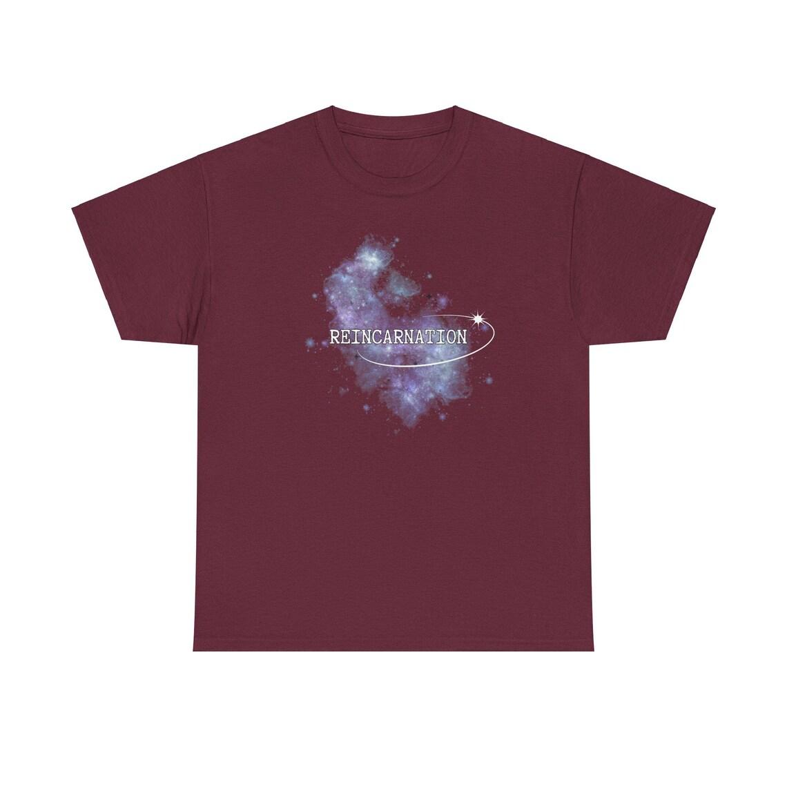 Reincarnation Unisex Heavy Cotton Tee view 2