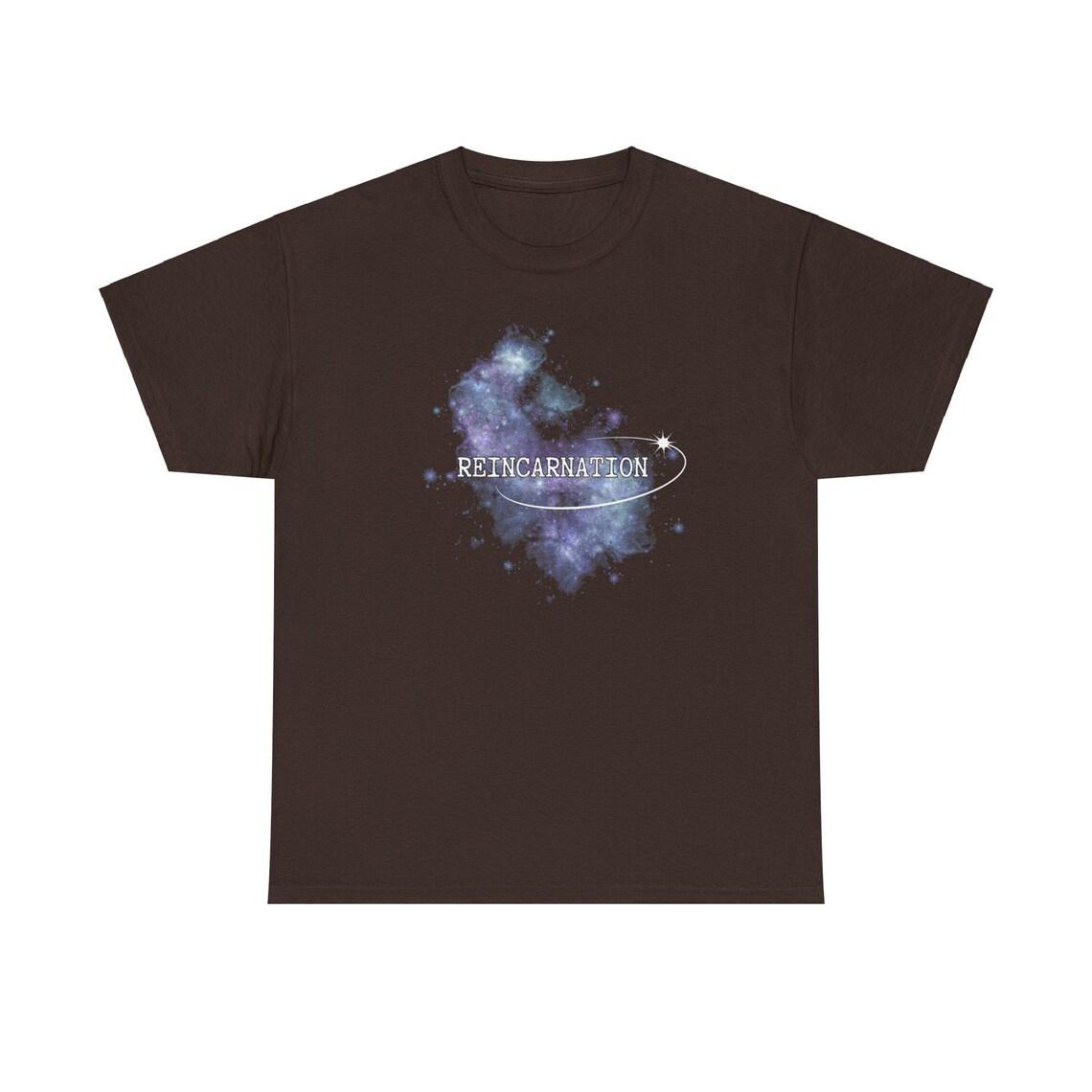 Reincarnation Unisex Heavy Cotton Tee view 3