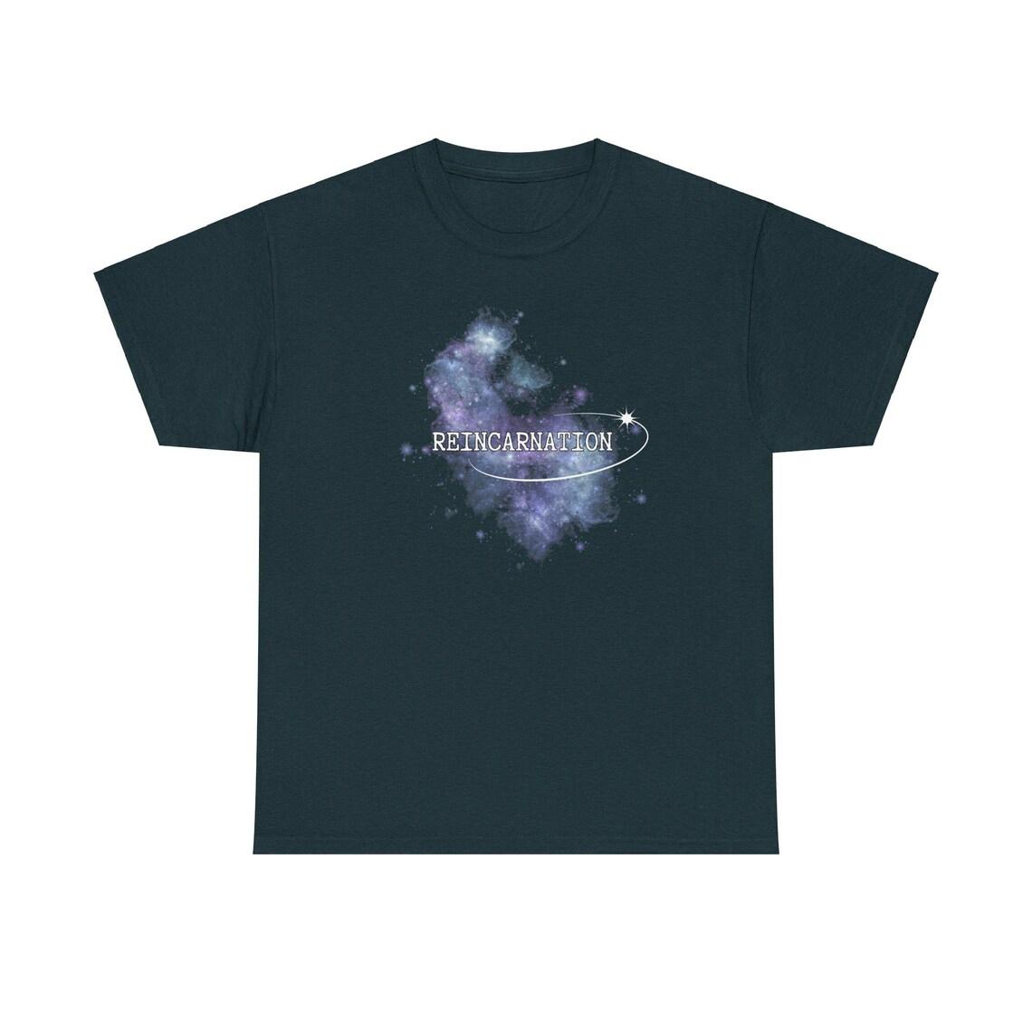 Reincarnation Unisex Heavy Cotton Tee view 6