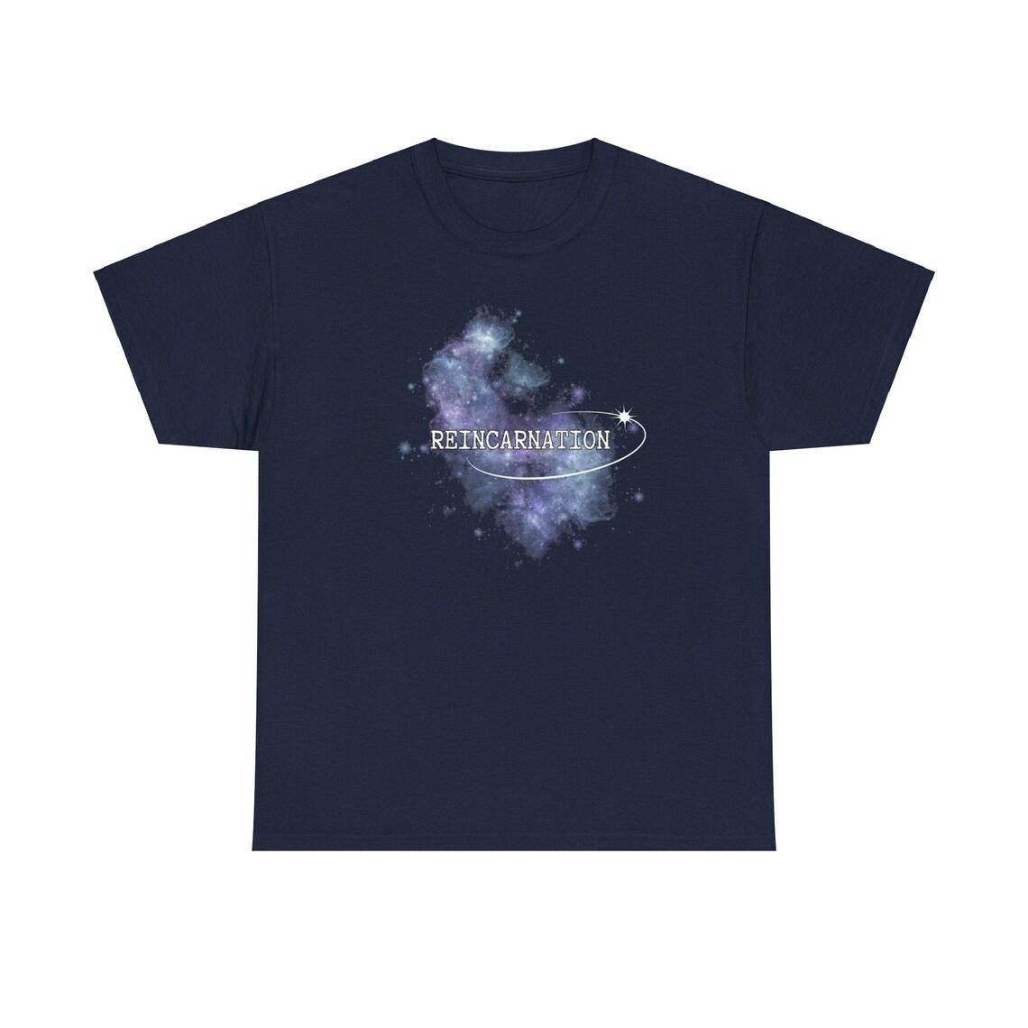 Reincarnation Unisex Heavy Cotton Tee view 7