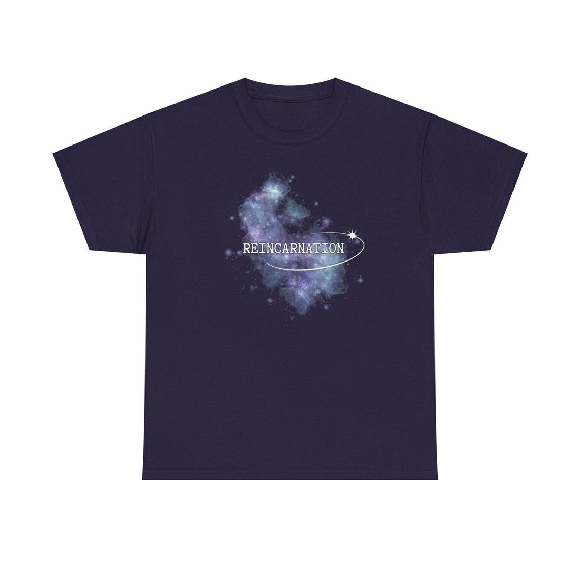 Reincarnation Unisex Heavy Cotton Tee view 8