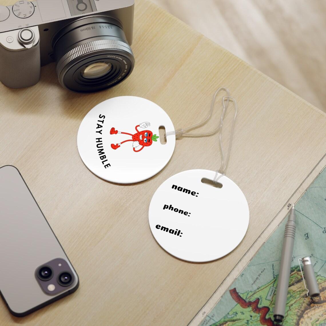 Stay Humble Luggage Tags view 10