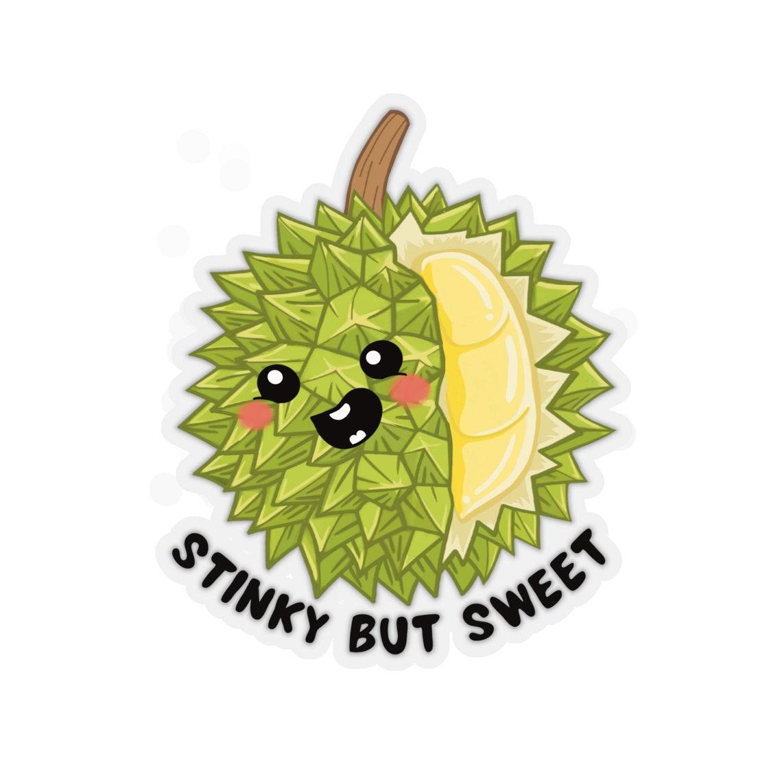 Stinky But Sweet Durian Sticker