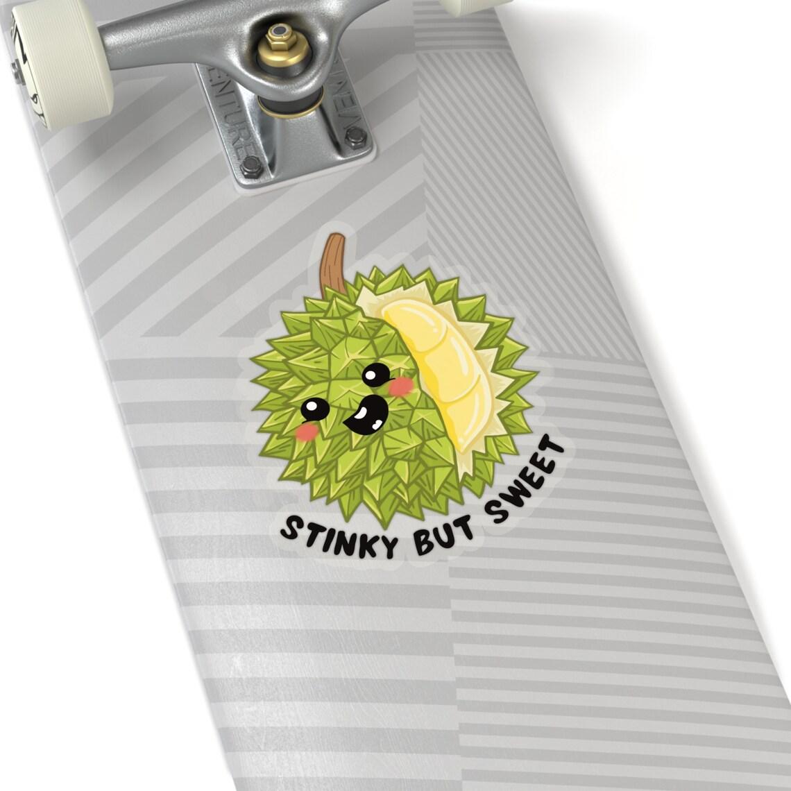Stinky But Sweet Durian Sticker view 2