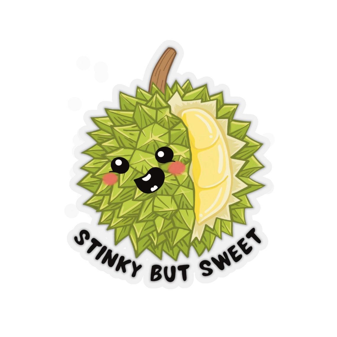 Stinky But Sweet Durian Sticker view 9