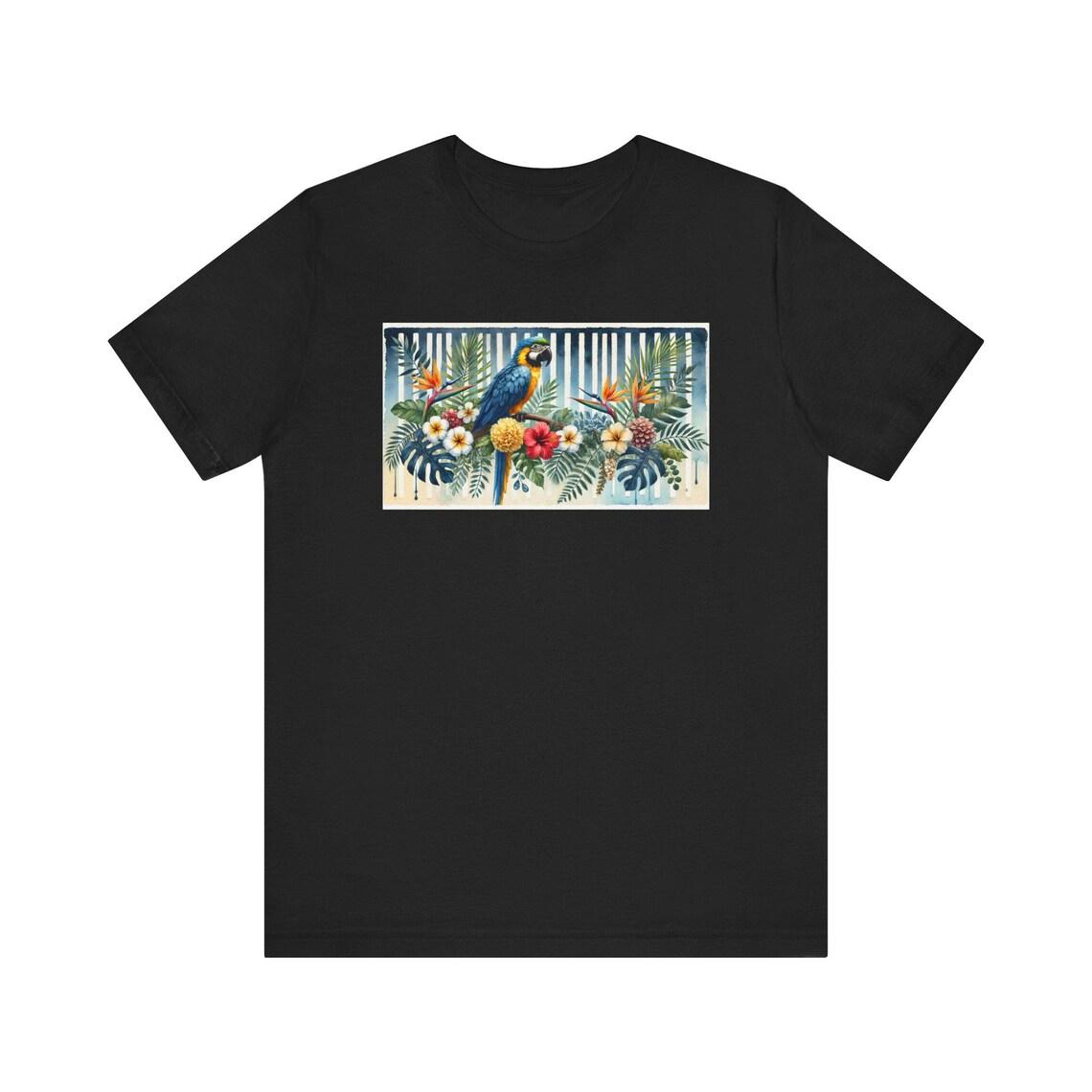 Vintage Floral Bird Tee