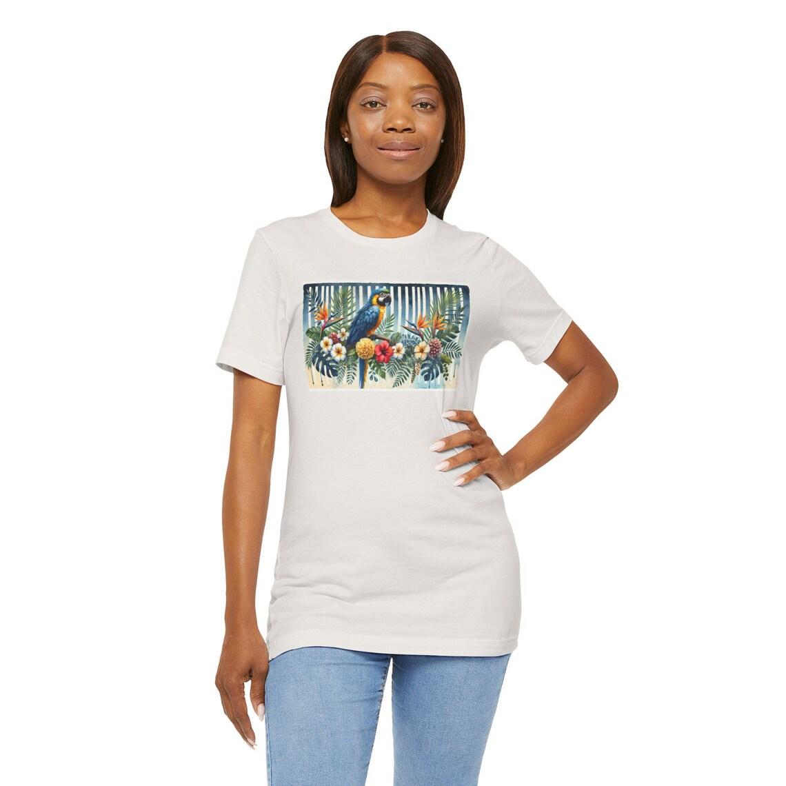 Vintage Floral Bird Tee view 10