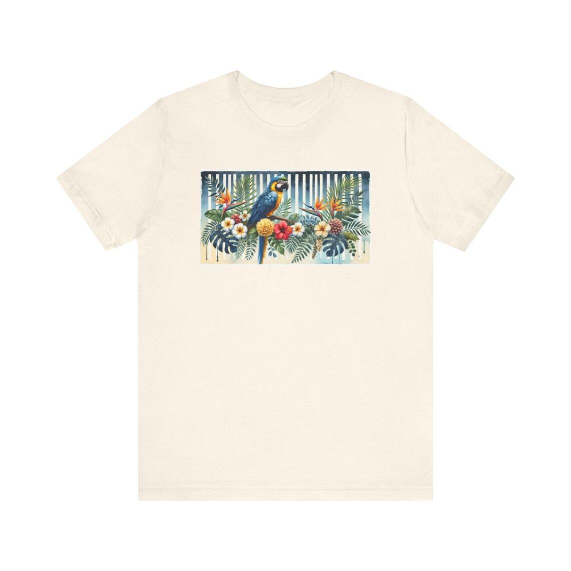 Vintage Floral Bird Tee view 2