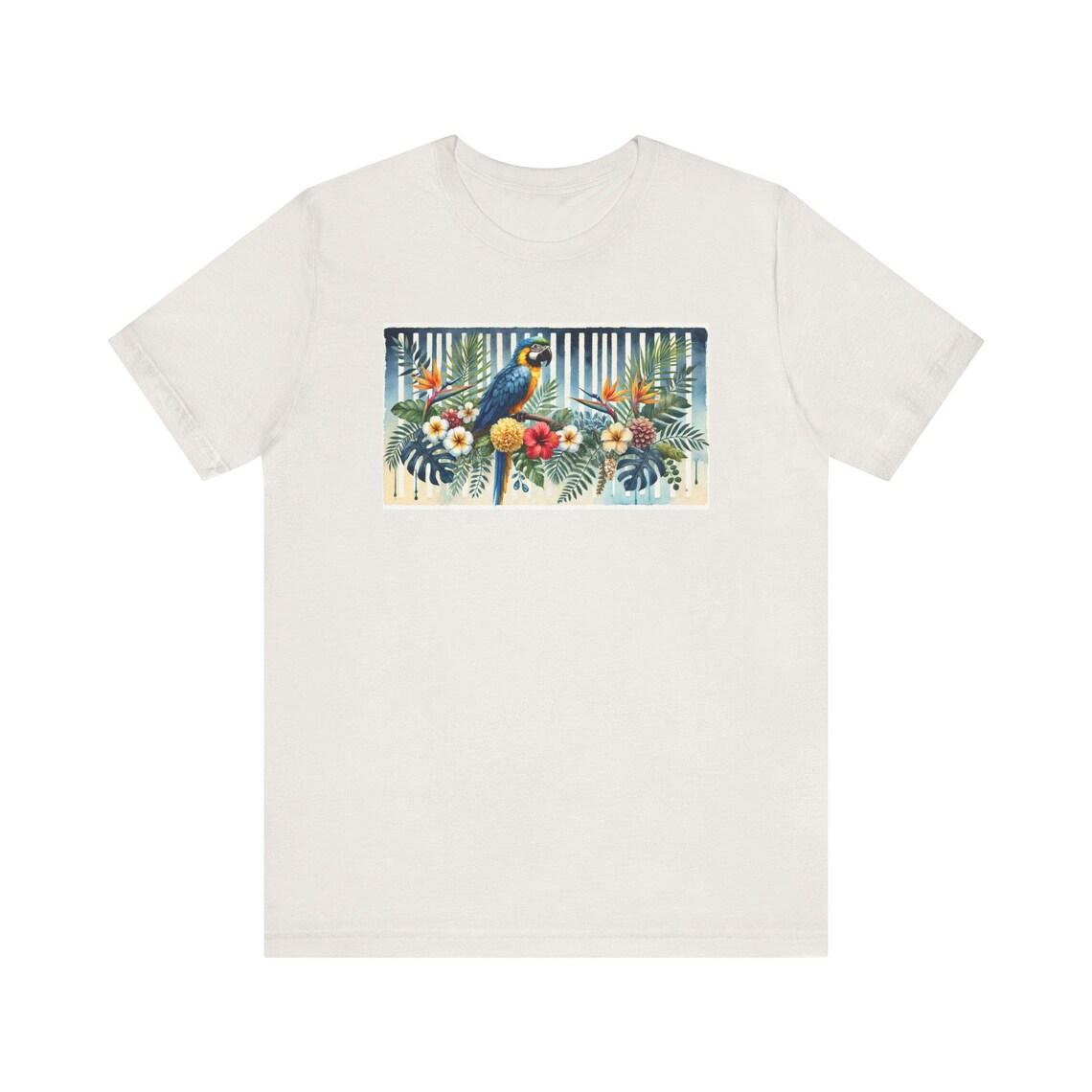 Vintage Floral Bird Tee view 3