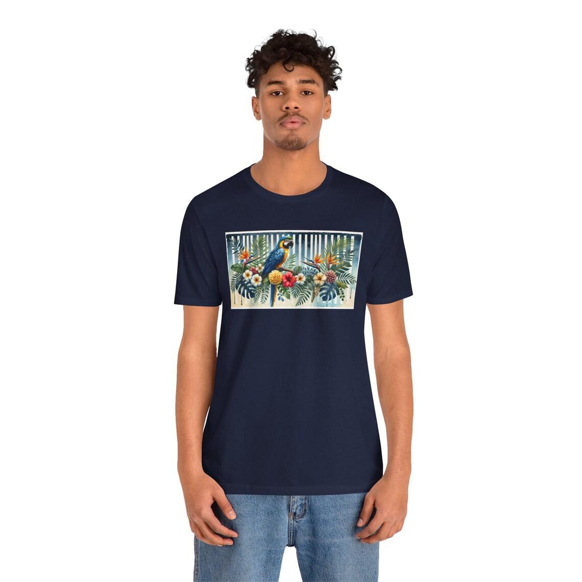 Vintage Floral Bird Tee view 6