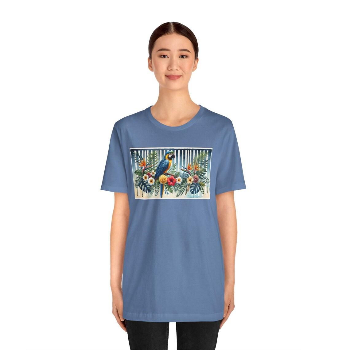 Vintage Floral Bird Tee view 9