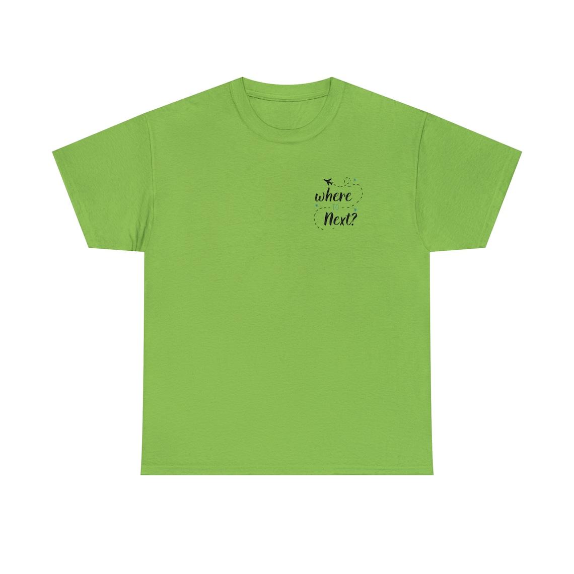 Where to Next? Travel Graphic Tee view 6