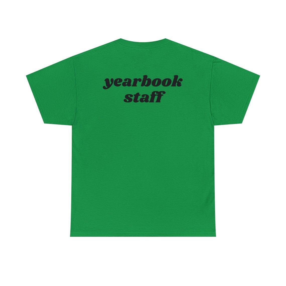 YEARBOOK STAFF Unisex Heavy Cotton Tee view 10