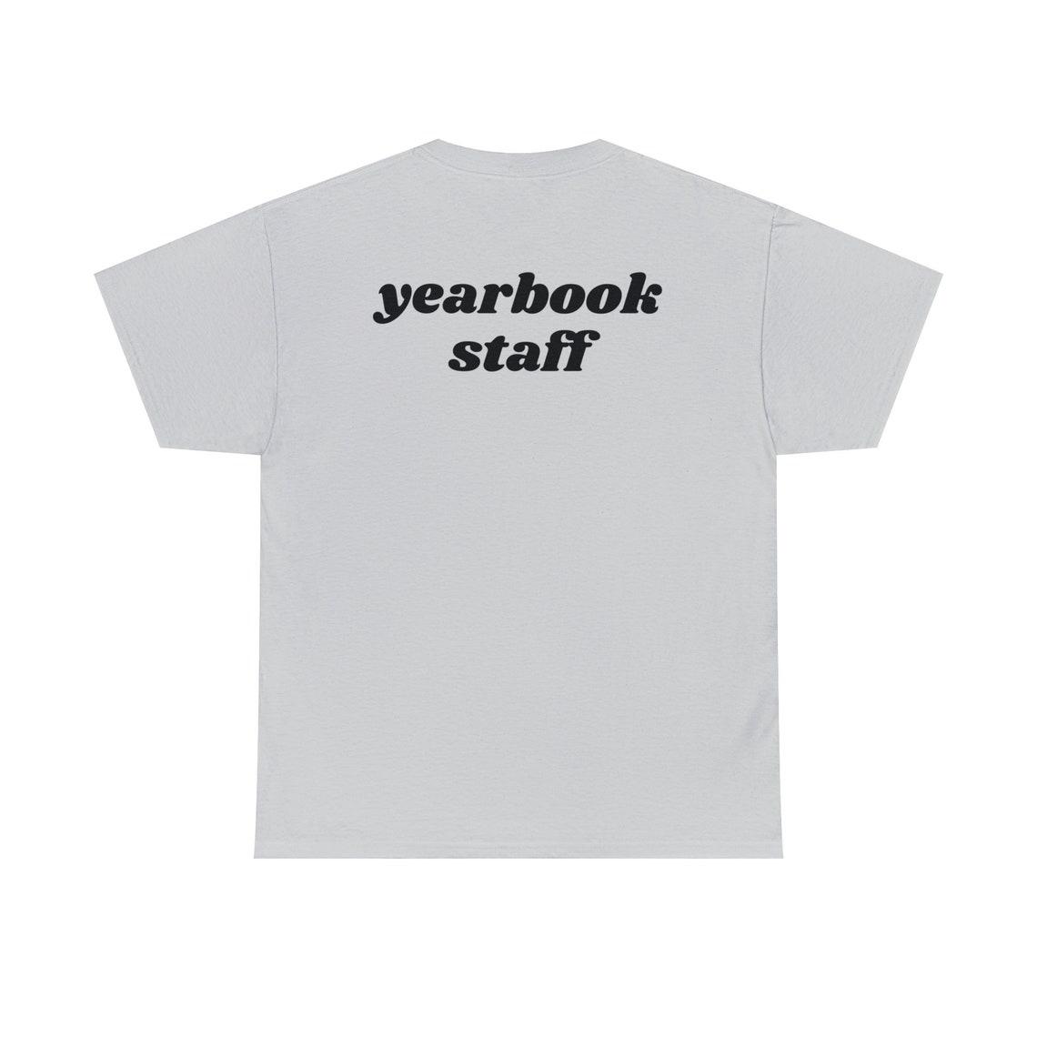 YEARBOOK STAFF Unisex Heavy Cotton Tee view 4