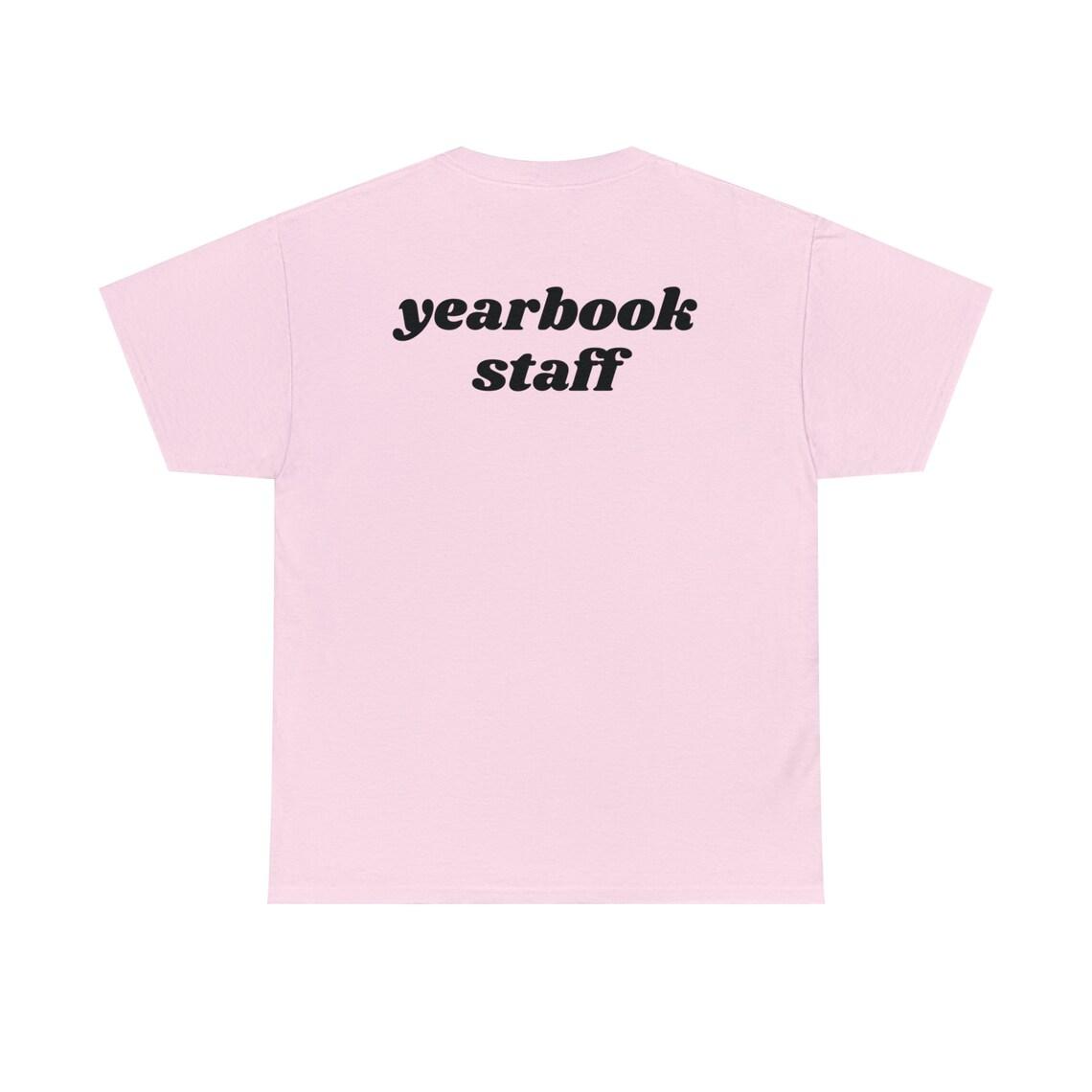YEARBOOK STAFF Unisex Heavy Cotton Tee view 5