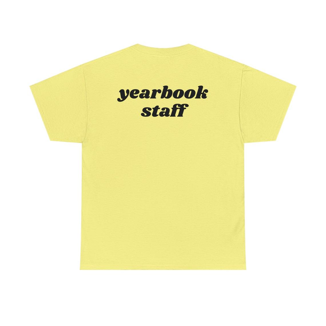 YEARBOOK STAFF Unisex Heavy Cotton Tee view 8