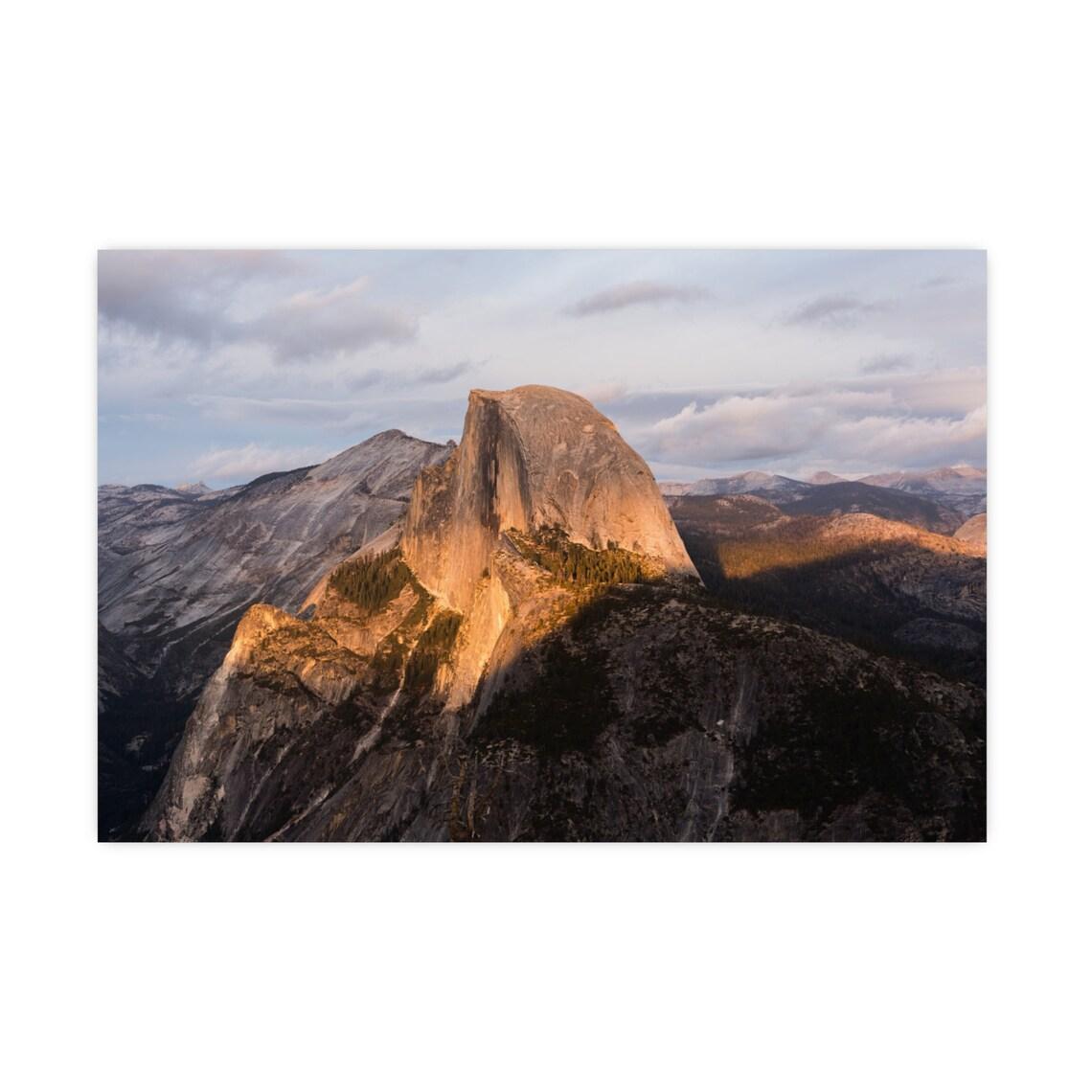 Yosemite Half Dome Vertical and Horizontal Matte Posters view 9